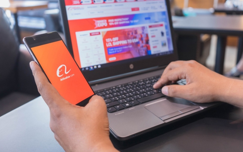 Thanh toán qua liên kết trên Alibaba